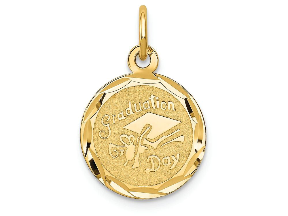FJC Finejewelers 14k Yellow Gold Graduation Cap Charm