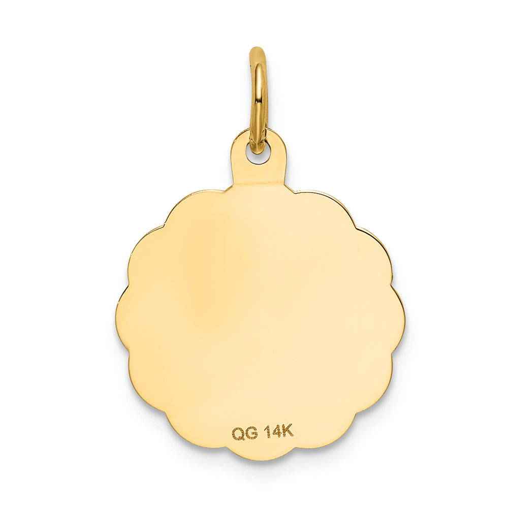 FJC Finejewelers 14k Yellow Gold Graduation Day Charm