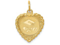 FJC Finejewelers 14k Yellow Gold Graduation Cap Charm