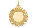 FJC Finejewelers 14k Yellow Gold Happy Graduation Day Charm