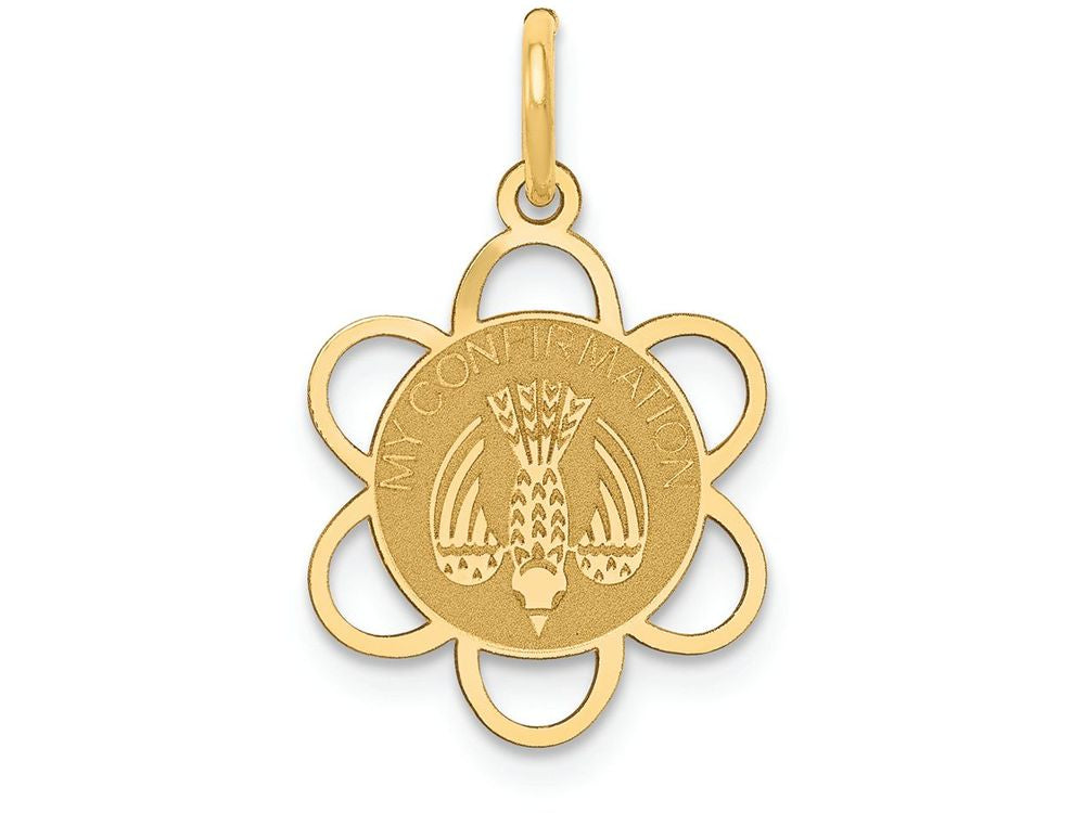 FJC Finejewelers 14k Yellow Gold My Confirmation Charm