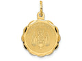 FJC Finejewelers 14k Yellow Gold My Confirmation Charm 16 x 22mm