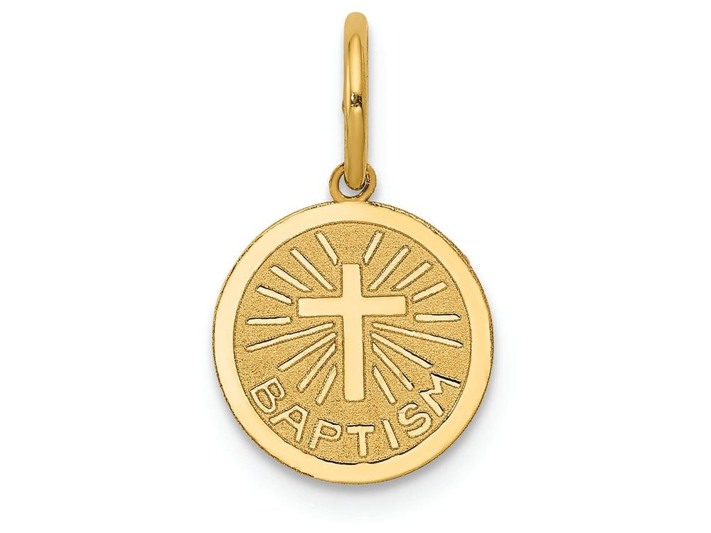 FJC Finejewelers 14k Yellow Gold Small Baptism Charm