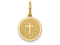 FJC Finejewelers 14k Yellow Gold Small Baptism Charm