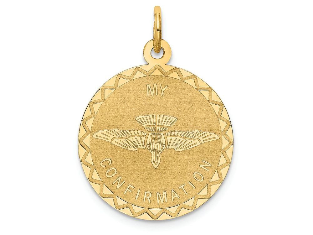 FJC Finejewelers 14k Yellow Gold My Confirmation Charm