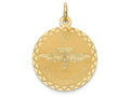 FJC Finejewelers 14k Yellow Gold My Confirmation Charm