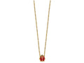 FJC Finejewelers 14k Yellow Gold Enameled Ladybug Necklace