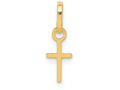 FJC Finejewelers 14k Yellow Gold Tiny Cross Charm