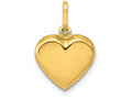 FJC Finejewelers 14k Yellow Gold Puffed Heart Charm