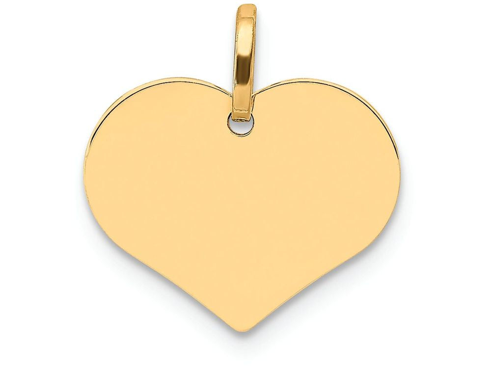 FJC Finejewelers 14k Yellow Gold Heart Charm