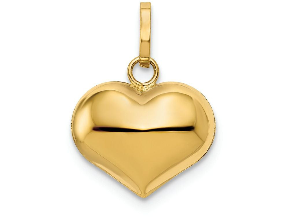 FJC Finejewelers 14k Yellow Gold Heart Charm