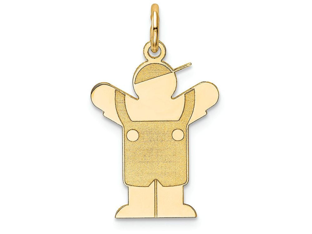 FJC Finejewelers 14k Yellow Gold Kid Charm