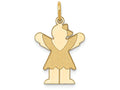 FJC Finejewelers 14k Yellow Gold Kid Charm