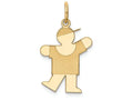 FJC Finejewelers 14k Yellow Gold Kid Charm
