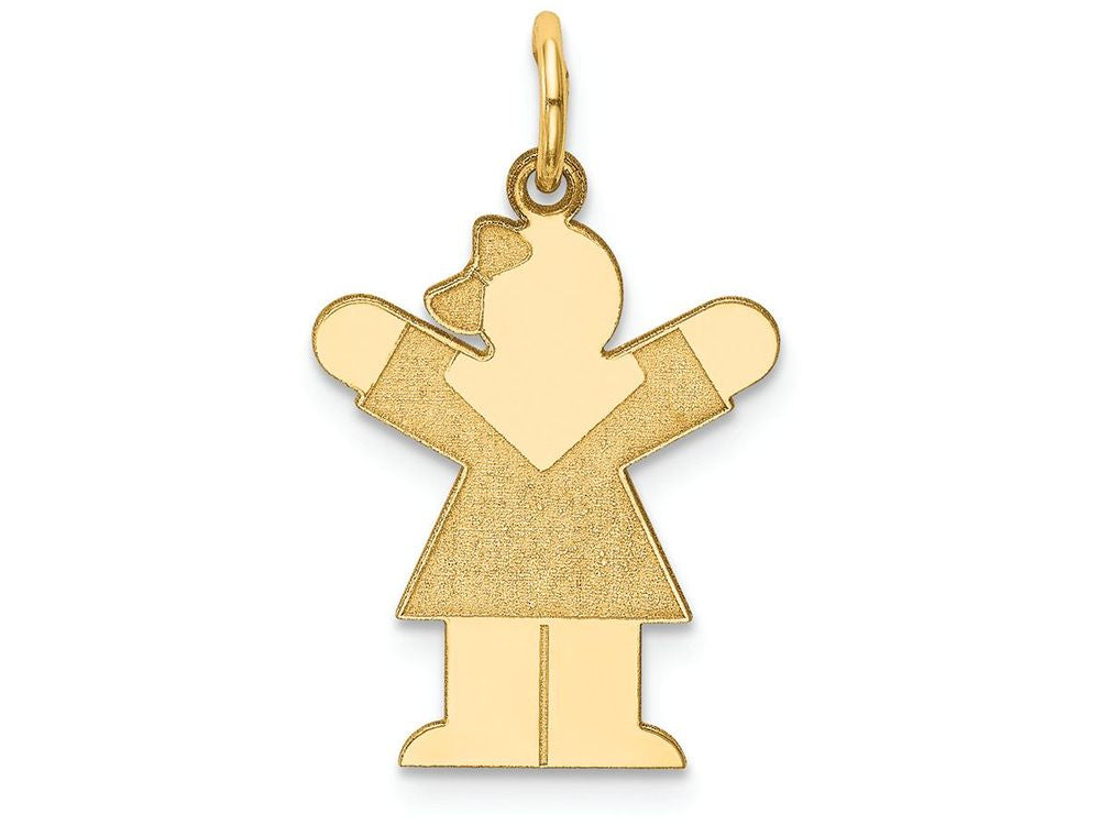 FJC Finejewelers 14k Yellow Gold Kid Charm