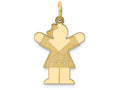 FJC Finejewelers 14k Yellow Gold Kid Charm