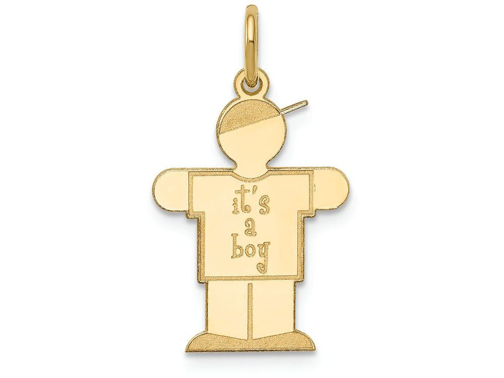 FJC Finejewelers 14k Yellow Gold Kid Charm