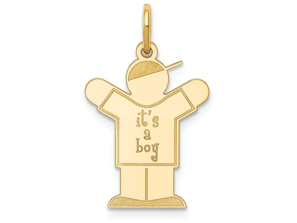 FJC Finejewelers 14k Yellow Gold Kid Charm