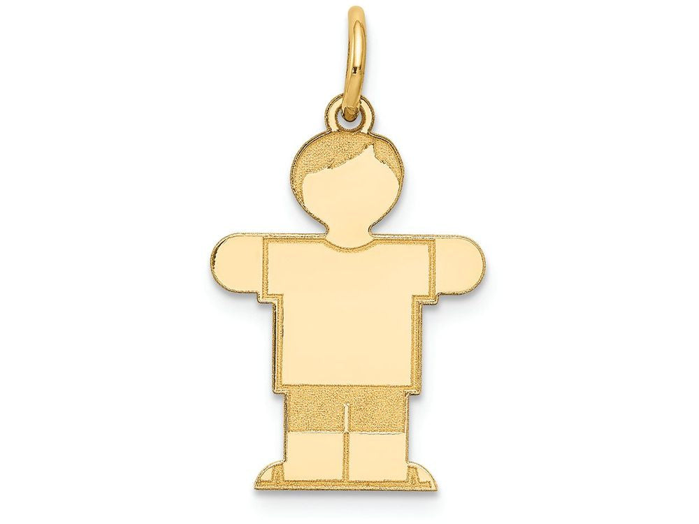 FJC Finejewelers 14k Yellow Gold Kid Charm
