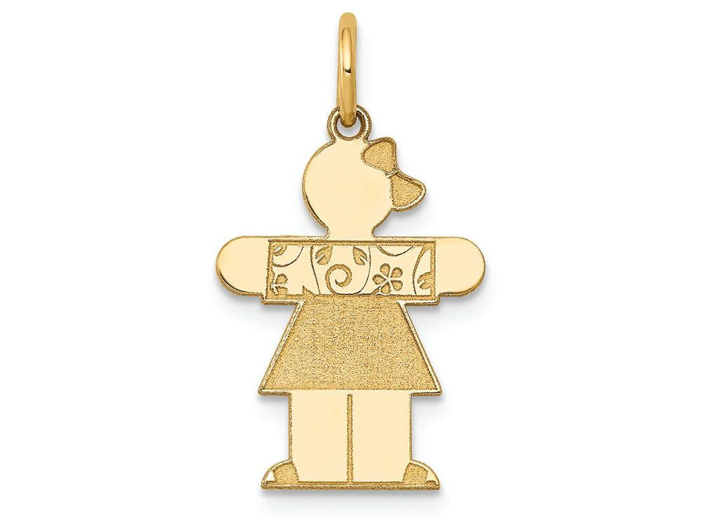 FJC Finejewelers 14k Yellow Gold Kid Charm