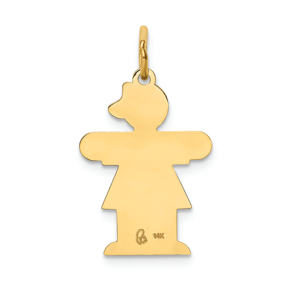 FJC Finejewelers 14k Yellow Gold Kid Charm