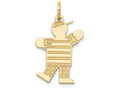 FJC Finejewelers 14k Yellow Gold Kid Charm