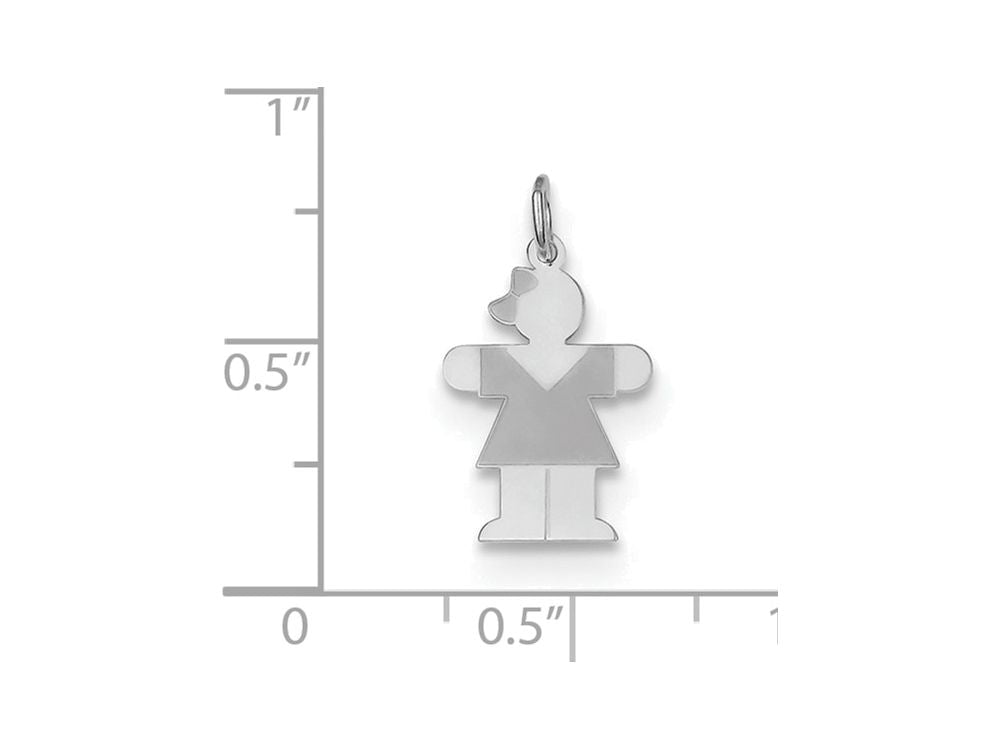 FJC Finejewelers Sterling Silver Hugs Kid Charm