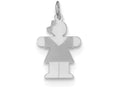 FJC Finejewelers Sterling Silver Hugs Kid Charm