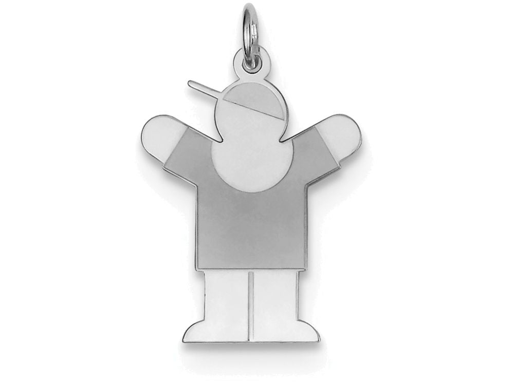FJC Finejewelers Sterling Silver Love Kid Charm