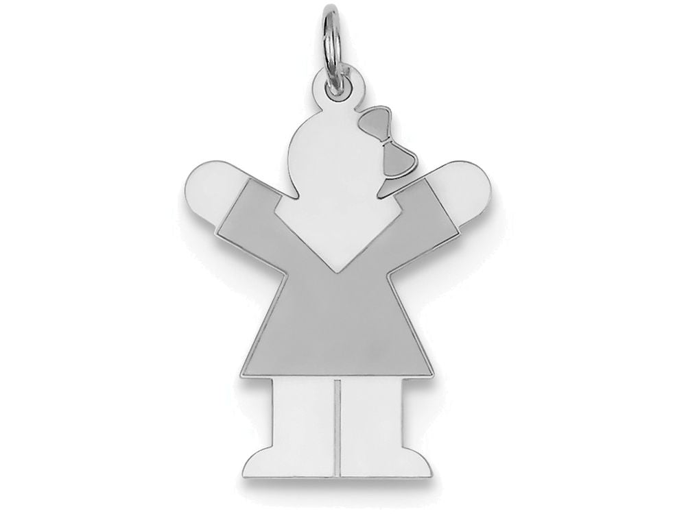FJC Finejewelers Sterling Silver Love Kid Charm
