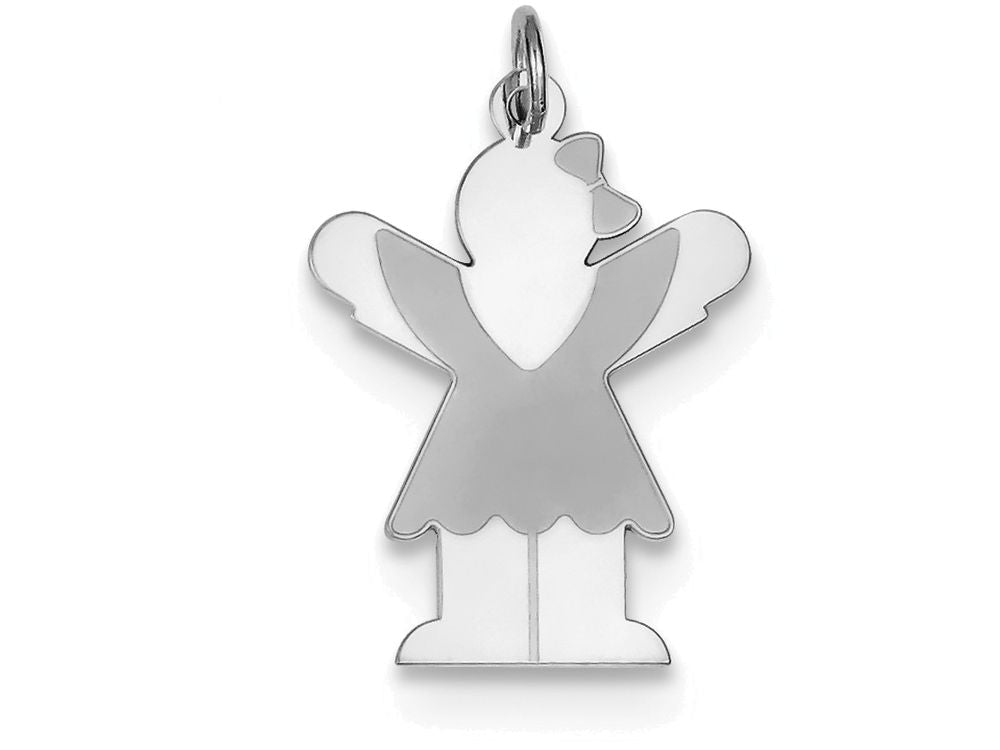 FJC Finejewelers Sterling Silver Love Kid Charm