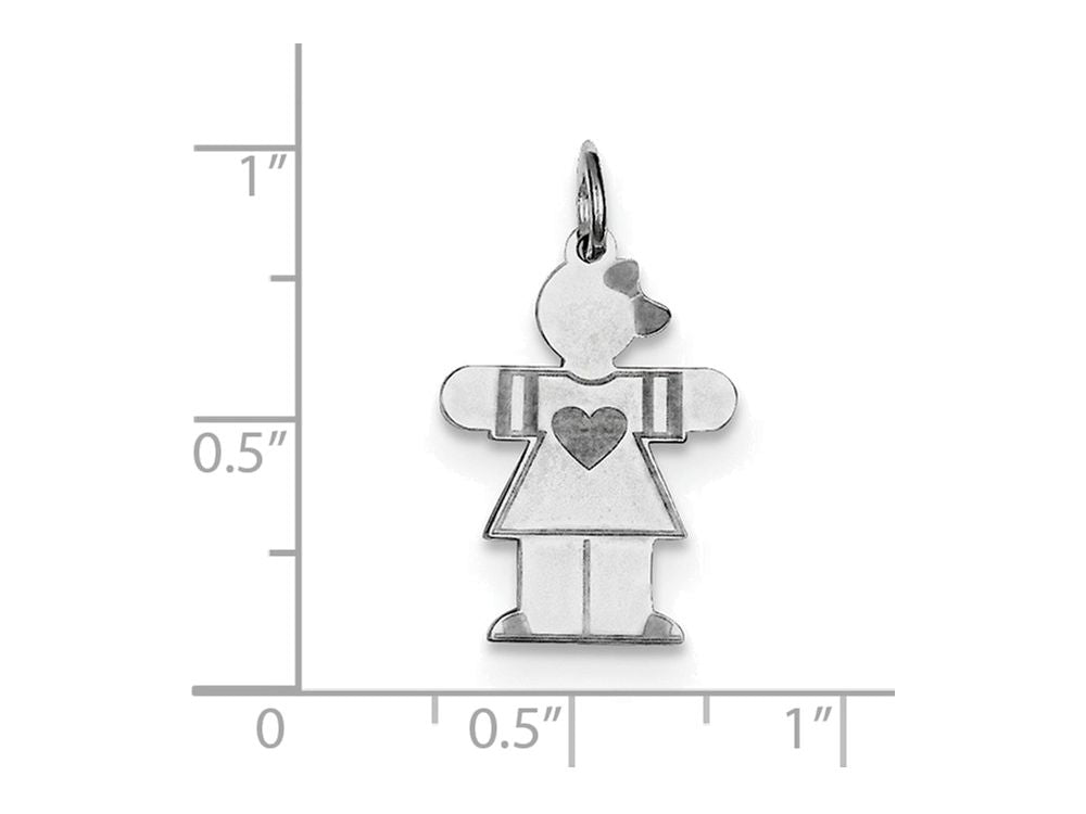 FJC Finejewelers Sterling Silver Kid Charm