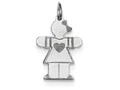 FJC Finejewelers Sterling Silver Kid Charm