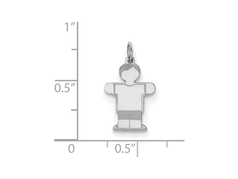 FJC Finejewelers Sterling Silver Kid Charm