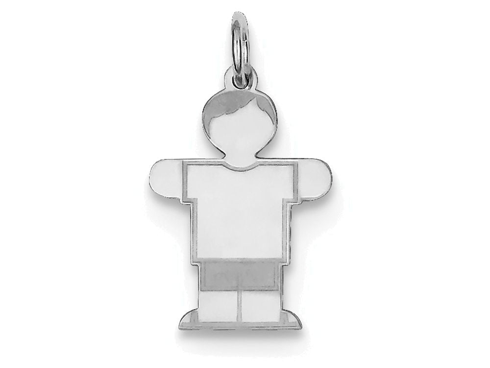 FJC Finejewelers Sterling Silver Kid Charm