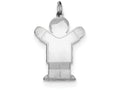 FJC Finejewelers Sterling Silver Kid Charm