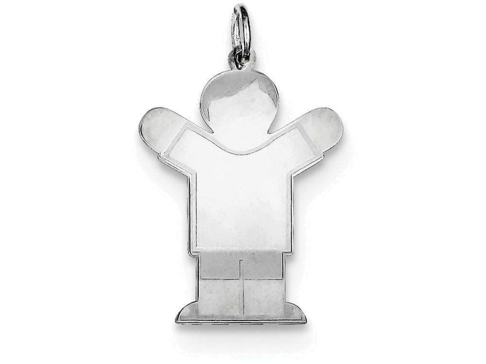FJC Finejewelers Sterling Silver Kid Charm