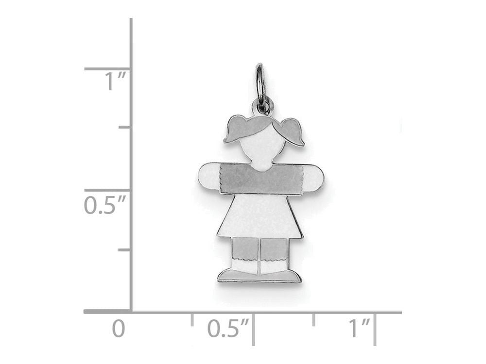 FJC Finejewelers Sterling Silver Kid Charm