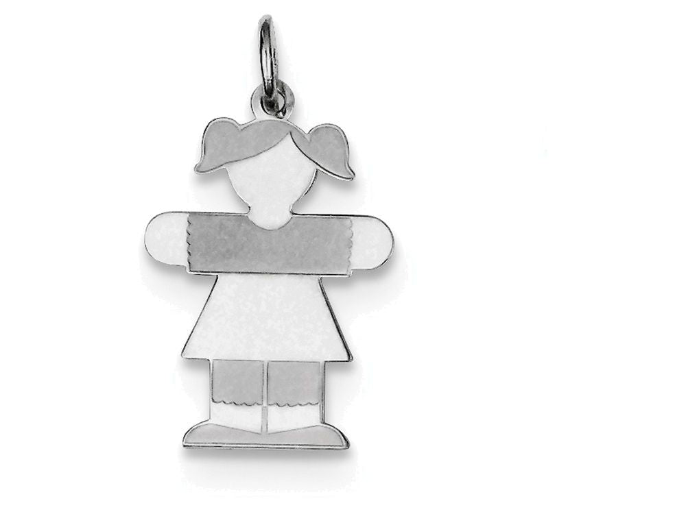 FJC Finejewelers Sterling Silver Kid Charm