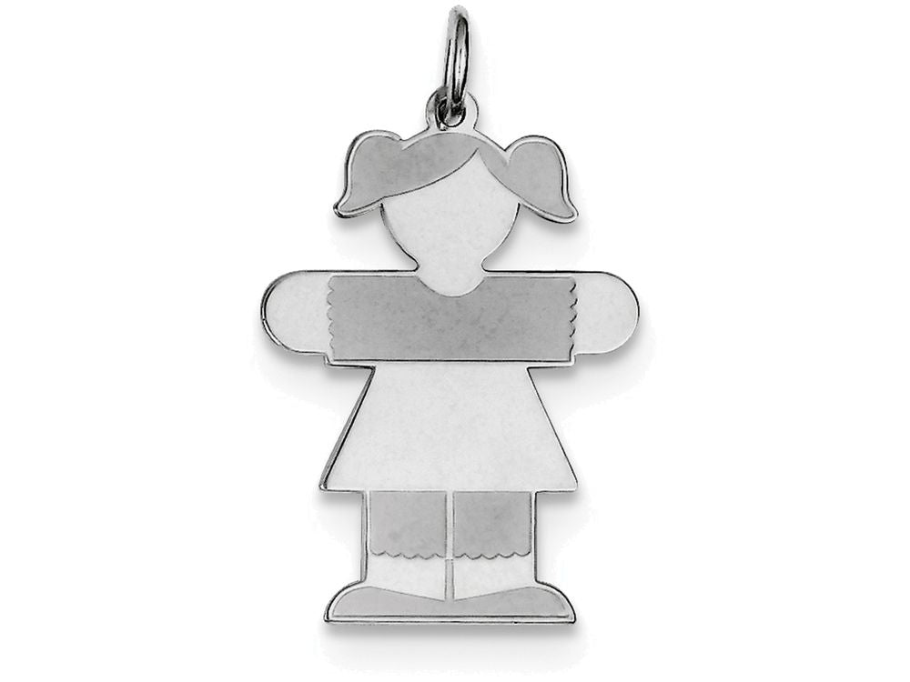 FJC Finejewelers Sterling Silver Kid Charm