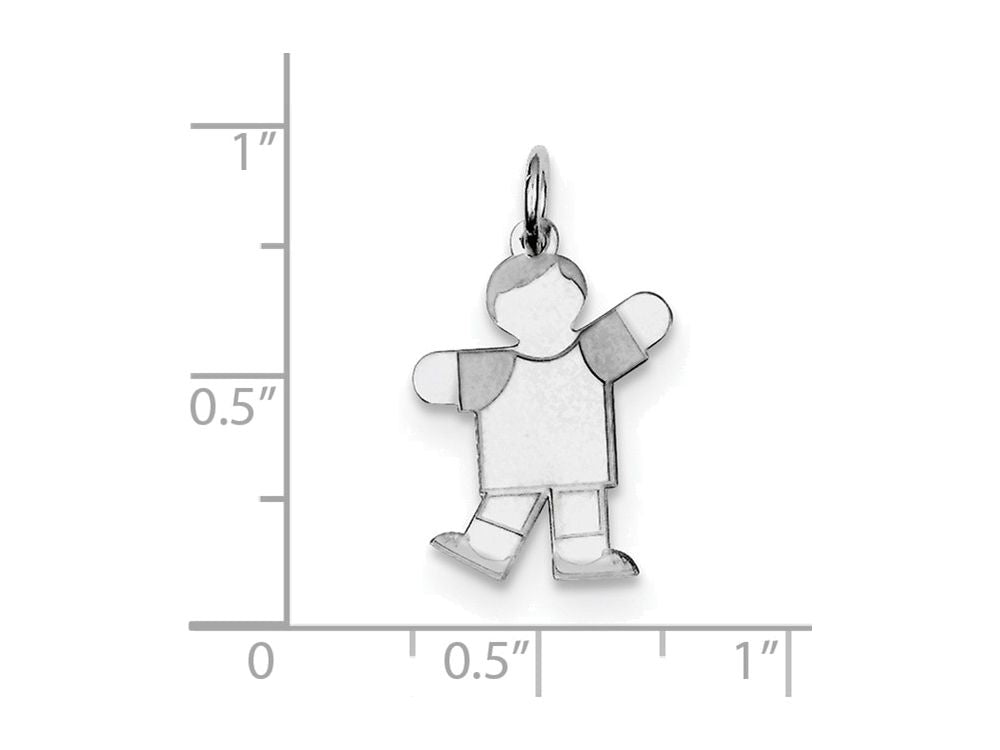 FJC Finejewelers Sterling Silver Kid Charm
