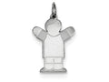 FJC Finejewelers Sterling Silver Kid Charm