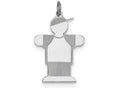 FJC Finejewelers Sterling Silver Kid Charm