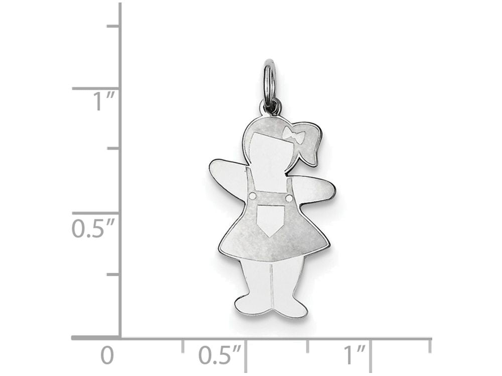 FJC Finejewelers Sterling Silver Pocket Sized Cuddle Charm