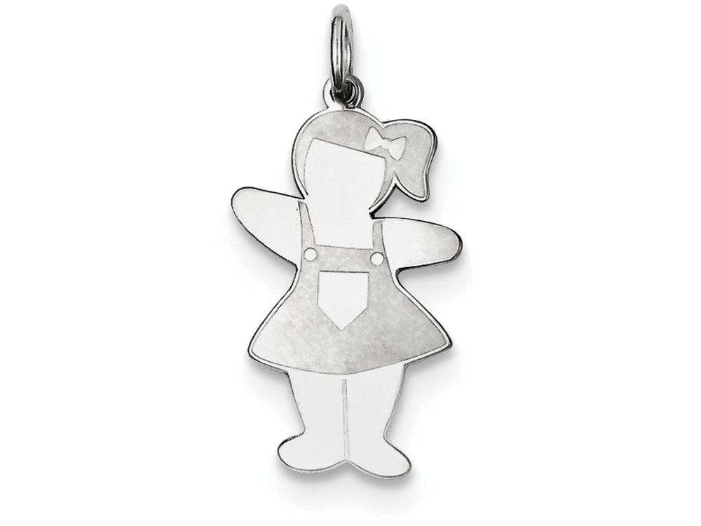 FJC Finejewelers Sterling Silver Pocket Sized Cuddle Charm