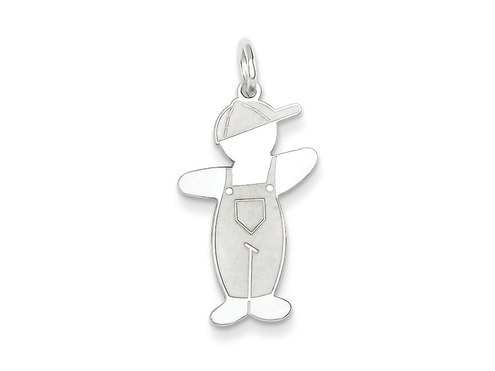 FJC Finejewelers Sterling Silver Pee-wee Cuddle Charm