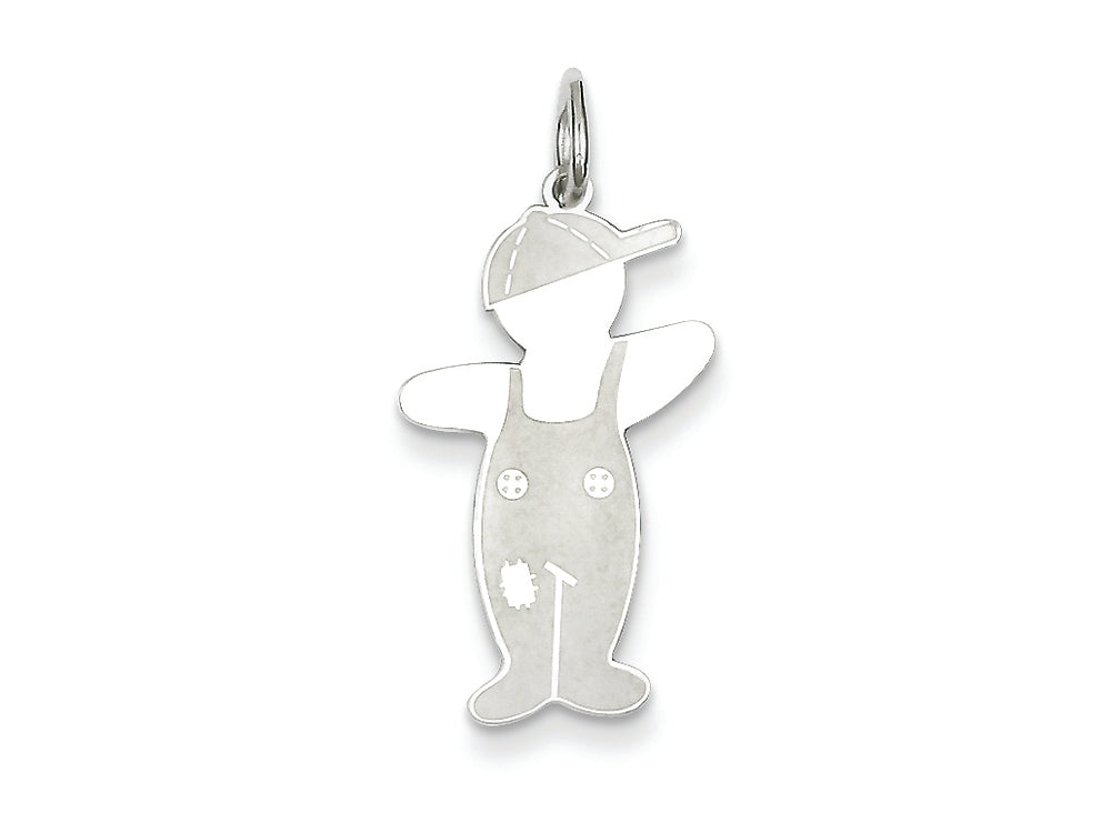 FJC Finejewelers Sterling Silver Spunky Cuddle Charm