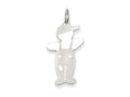 FJC Finejewelers Sterling Silver Spunky Cuddle Charm