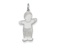 FJC Finejewelers Sterling Silver Momma's Boy Cuddle Charm