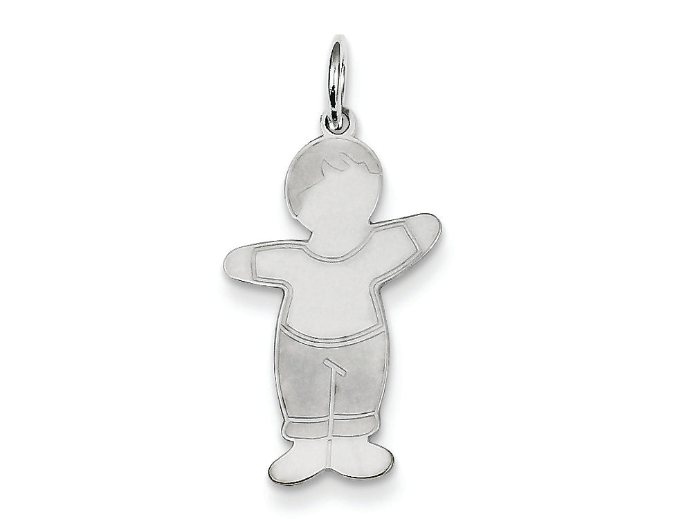 FJC Finejewelers Sterling Silver Momma's Boy Cuddle Charm